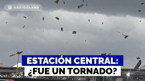 La DMC indica que vientos en Estación Central fueron un tornado