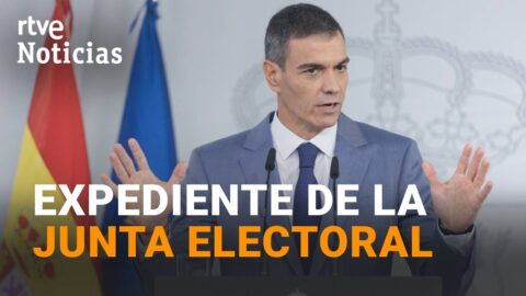 La JEC abre expediente a Sánchez por una rueda de prensa en Moncloa