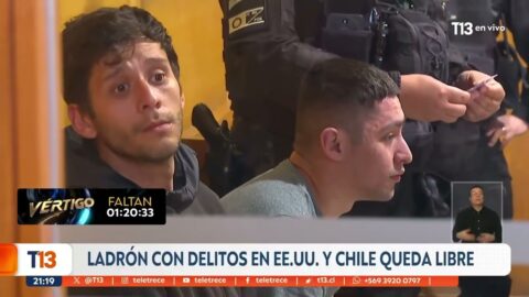 Ladrón deportado de EE UU queda libre tras su detención en Temuco