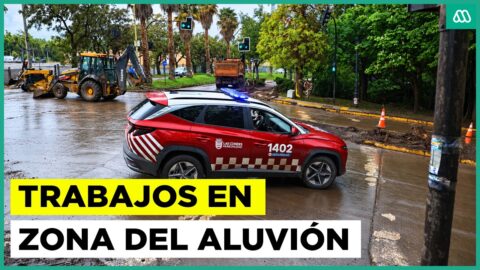 Las Condes activa máxima vigilancia por riesgo de nuevo aluvión