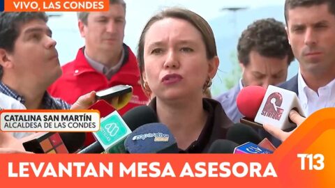 Las Condes sigue en zona de catástrofe, dice su alcaldesa