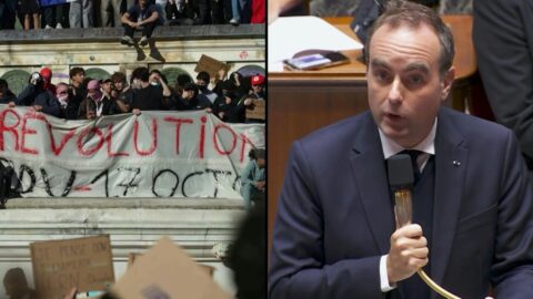 Lecornu acusa a la ultraizquierda de un plan insurreccional