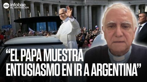 León XIV en el Papamóvil y el posible viaje a Argentina
