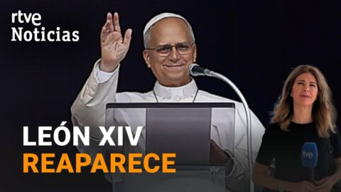 León XIV reza su primer Ángelus tras el alta médica