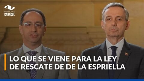 Ley de rescate del gobierno De la Espriella se dará a conocer esta semana