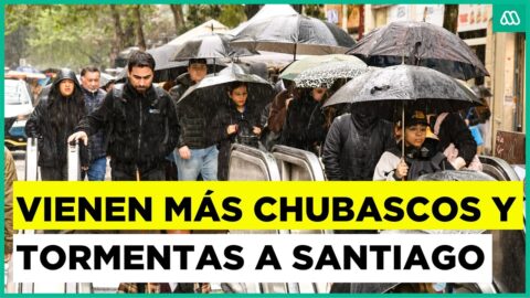 Leyton advierte tormentas y posible granizo en Santiago para Halloween