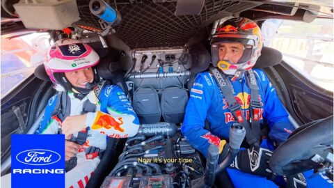 Liam Lawson prueba al límite la Raptor T1+ junto a Nani Roma