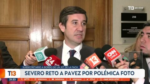 Llamado de atención a Máximo Pavez por foto en jet de la FACH