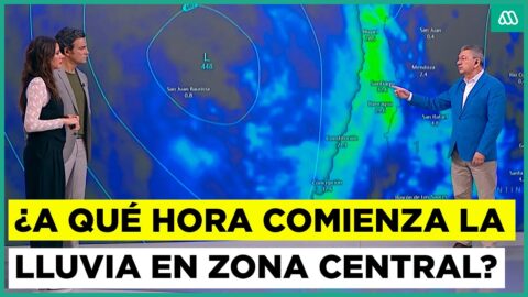 Lluvia en la Región Metropolitana: pronóstico para este martes