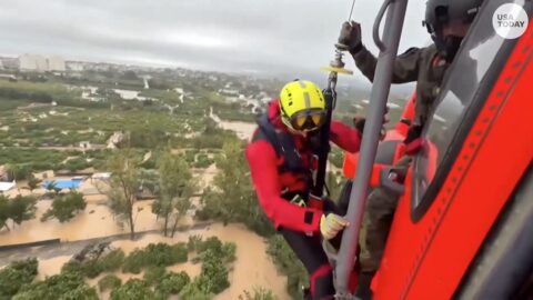 Lluvias en el este de España dejan tres muertos y rescates