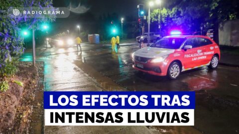 Lluvias en Santiago dejan aluviones y aislados en Lo Barnechea y Las Condes