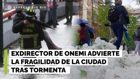 Lluvias en Santiago: exdirector de ONEMI alerta por fragilidad urbana