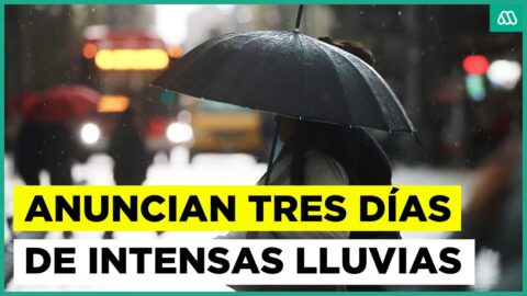 Lluvias intensas y tormentas en la zona central: los días críticos