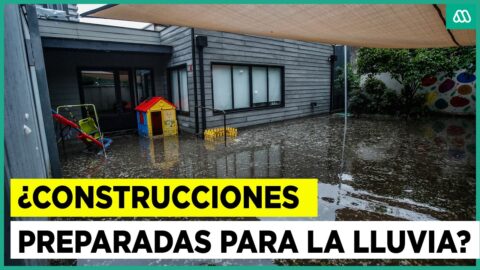 Lluvias y temporales ponen a prueba las viviendas en Chile