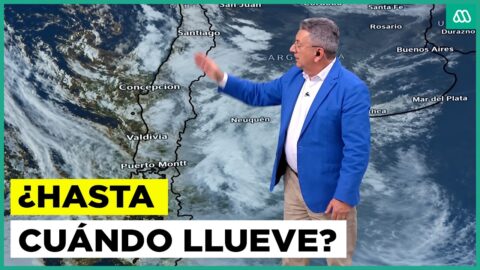 Lluvias y tormentas en Chile: pronóstico hasta el fin de semana