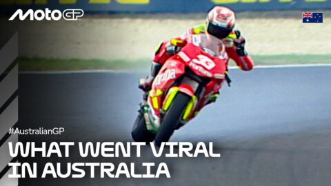 Los momentos más virales del GP de Australia de MotoGP