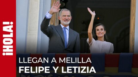 Los Reyes Felipe y Letizia reciben un masivo respaldo en Ceuta