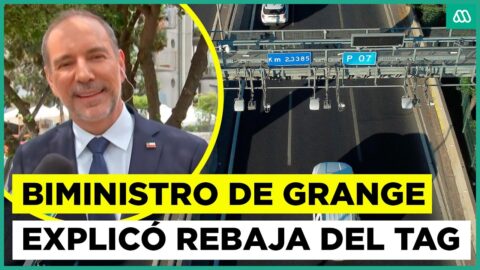 Louis de Grange explica la rebaja del TAG en Autopista Central