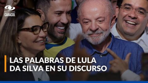 Lula da Silva celebra su triunfo en el balotaje de Brasil