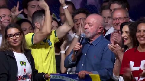 Lula promete gobernar para todos tras ganar balotaje en Brasil