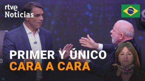 Lula y Flávio Bolsonaro se acusan de corrupción en debate