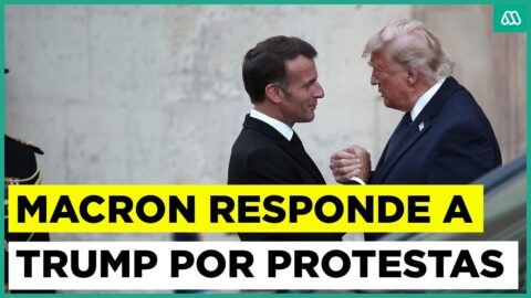Macron critica a Trump por dichos sobre Francia