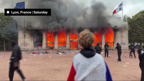 Macron pide calma tras violentas protestas en Francia
