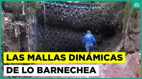 Mallas dinámicas protegen Lo Barnechea, pero seis esperan mantención