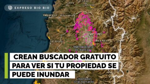 Mapa interactivo estima el riesgo de inundación de cada hogar en Chile