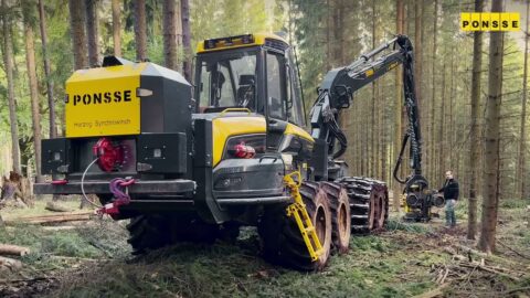 Máquinas versátiles para trabajos forestales en la República Checa