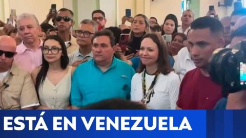 María Corina Machado regresa a Venezuela