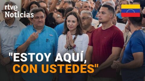 María Corina Machado regresa a Venezuela tras diez meses fuera