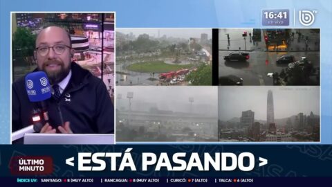 Más de 13 mil clientes sin luz en la RM tras tormenta