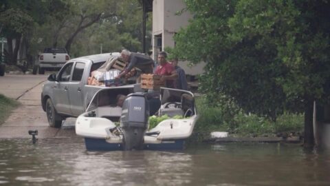 Más de 2.000 evacuados por inundaciones en el noreste argentino