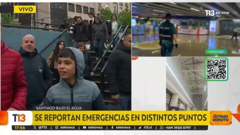 Más de 25 mil hogares quedan sin luz en Santiago por temporal