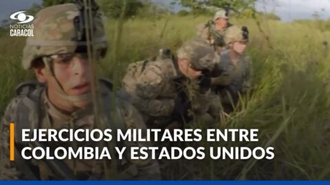 Más de 300 militares de EE. UU. llegan a Colombia para entrenar