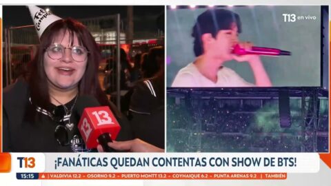 Más de 60 mil fanáticas llenan el Estadio Nacional con BTS