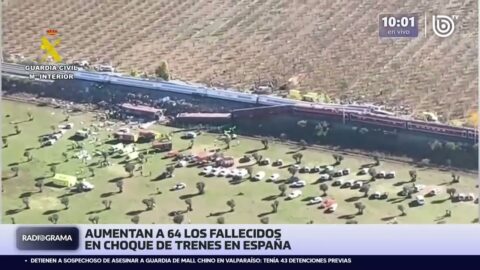 Más de 60 muertos tras choque de dos trenes en Toledo, España