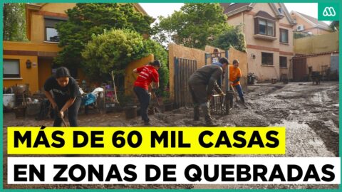 Más de 61.000 viviendas en zonas de riesgo por quebradas