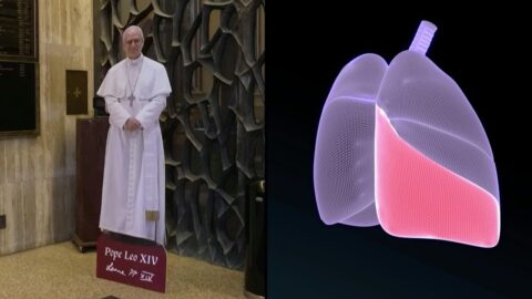 Médicos del papa constatan buena recuperación pulmonar