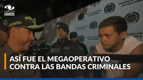 Megaoperativo en Barranquilla deja 72 capturados por bandas criminales