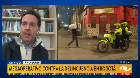 Megaoperativo en Bogotá: 170 capturas y dudas sobre su eficacia