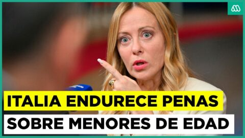 Meloni anuncia medidas contra la violencia urbana de menores