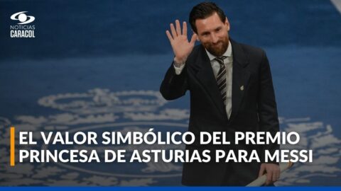 Messi recibe el Premio Princesa de Asturias de los Deportes