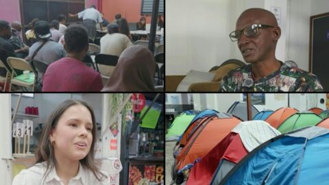 Migrantes se quedan en México tras el fin del programa de asilo de EE.UU.