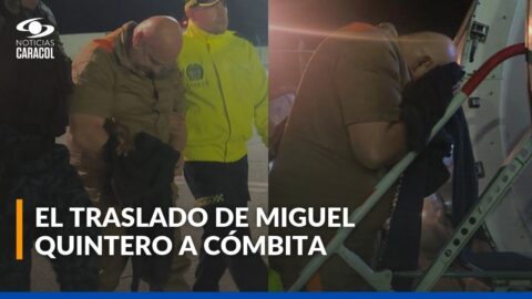 Miguel Quintero es trasladado a la cárcel de Cómbita