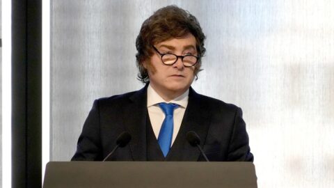 Milei habló ante la Cámara de Comercio de EE.UU. en Washington