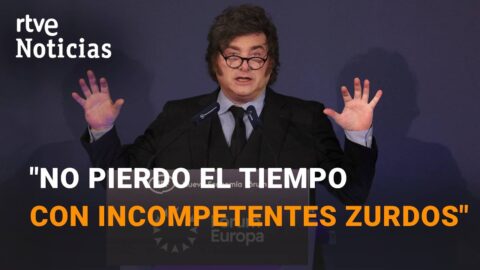 Milei llama «impresentable dictador» a Sánchez durante su visita a Madrid