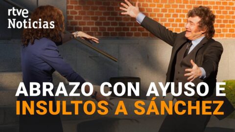 Milei y Sánchez se cruzan en plena precampaña en España