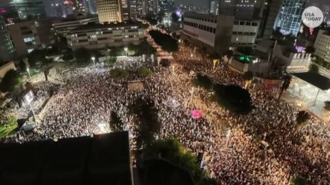 Miles de israelíes marchan en Tel Aviv por una comisión de investigación